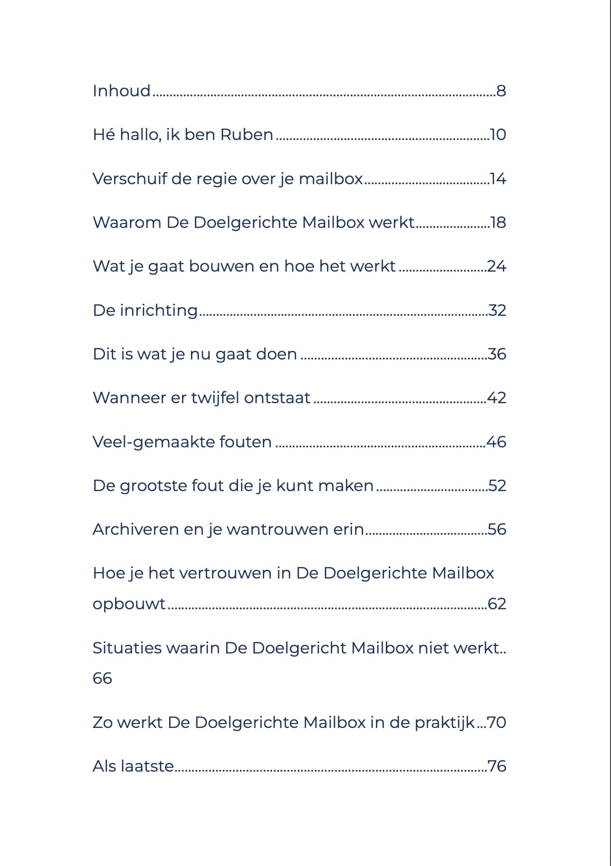 De Doelgerichte Mailbox | Boek - Afbeelding 2