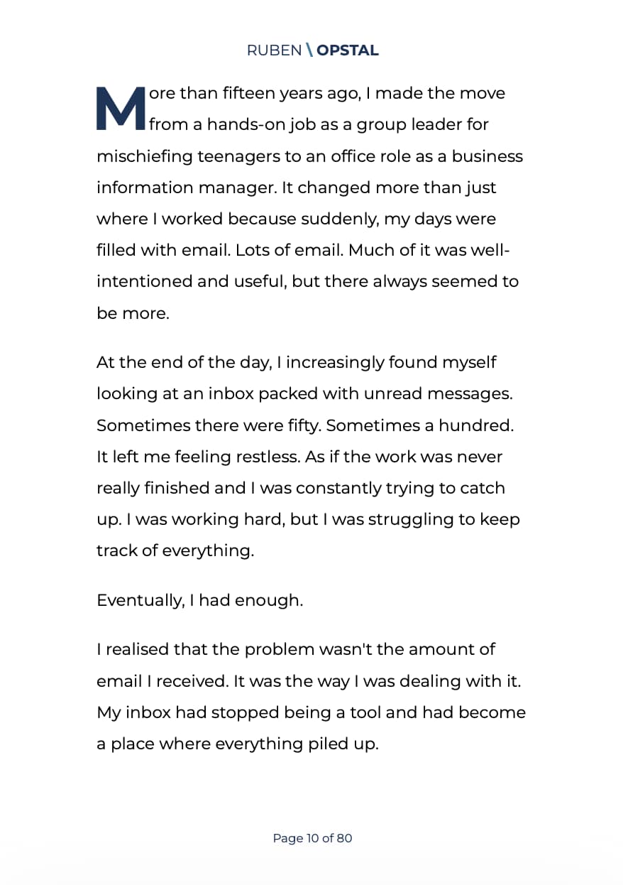The Purpose-Driven Inbox | E-Book - Image 4