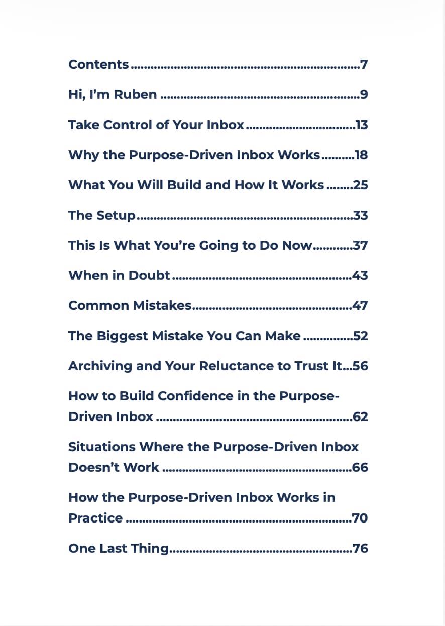 The Purpose-Driven Inbox | E-Book - Image 2
